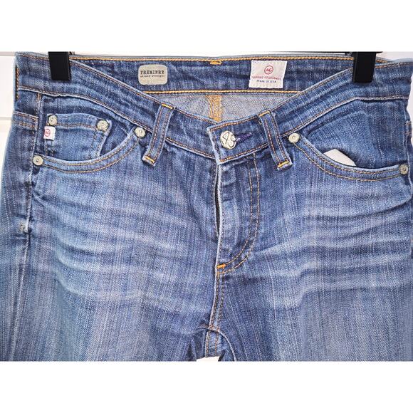 AG Adriano Goldschmied Premiere Slim Straight Jeans – Size 25R, Made in USA - Picture 3 of 10